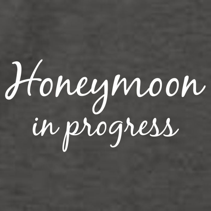 Honeymoon In Progress Vector Backpack
