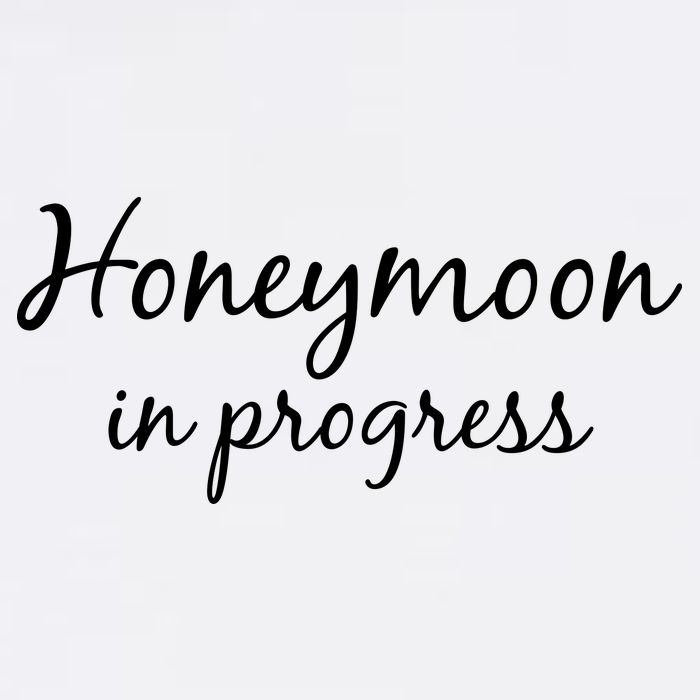 Honeymoon In Progress Garment-Dyed Sweatshirt