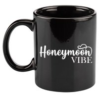 Honeymoon Vibe 11oz C Handle Ceramic Mug