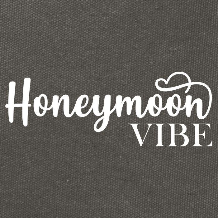 Honeymoon Vibe Cotton Canvas Backpack