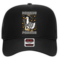 Honkus Ponkus Funny Duck Halloween High Crown Mesh Back Trucker Hat