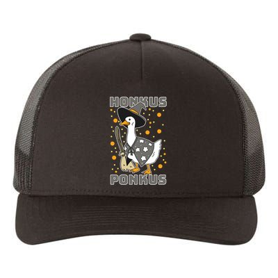 Honkus Ponkus Funny Duck Halloween Yupoong Adult 5-Panel Trucker Hat