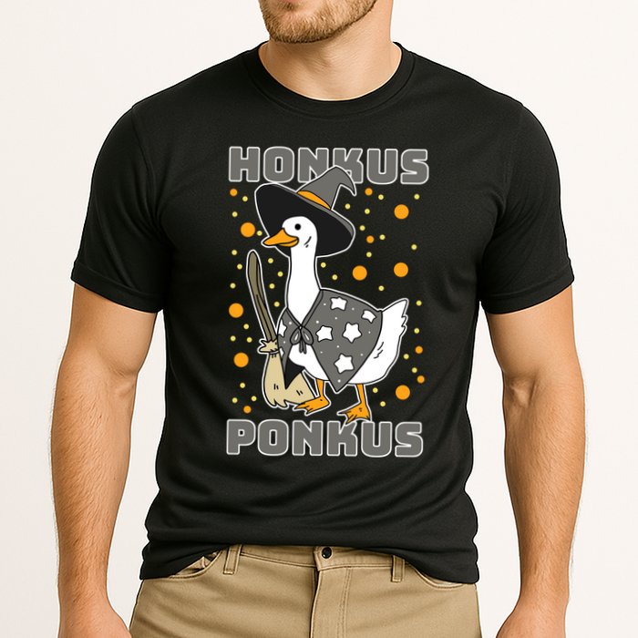 Honkus Ponkus Funny Duck Halloween Cooling Performance Crew T-Shirt