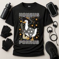 Honkus Ponkus Funny Duck Halloween Cooling Performance Crew T-Shirt