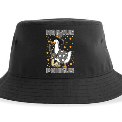 Honkus Ponkus Funny Duck Halloween Sustainable Bucket Hat