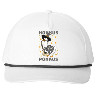 Honkus Ponkus Funny Duck Halloween Snapback Five-Panel Rope Hat