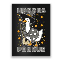 Honkus Ponkus Funny Duck Halloween Poster