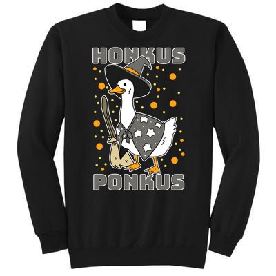 Honkus Ponkus Funny Duck Halloween Tall Sweatshirt