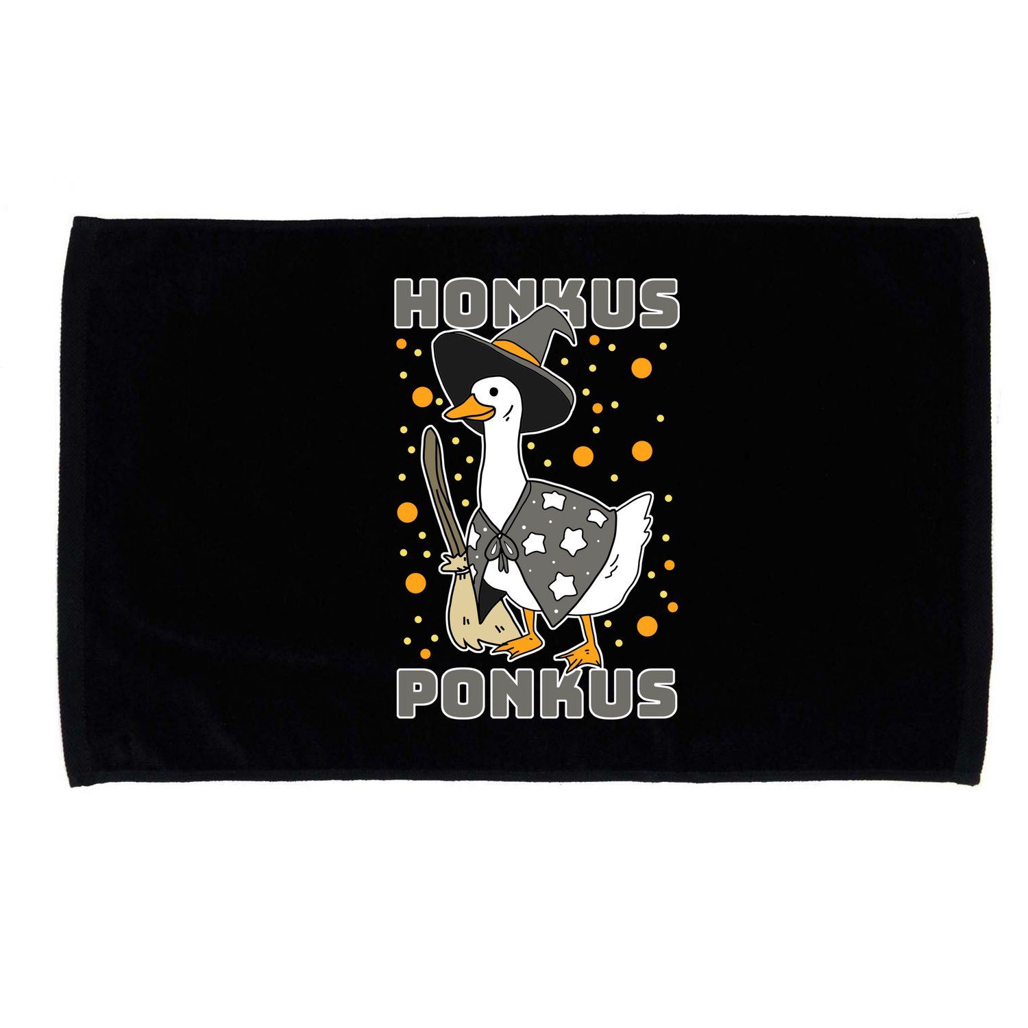 Honkus Ponkus Funny Duck Halloween Microfiber Hand Towel