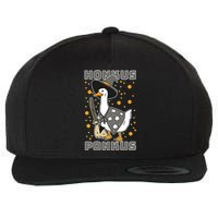 Honkus Ponkus Funny Duck Halloween Wool Snapback Cap