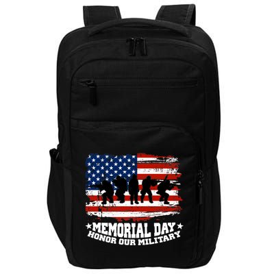 Honor Our Military  Memorial Day Impact Tech Backpack