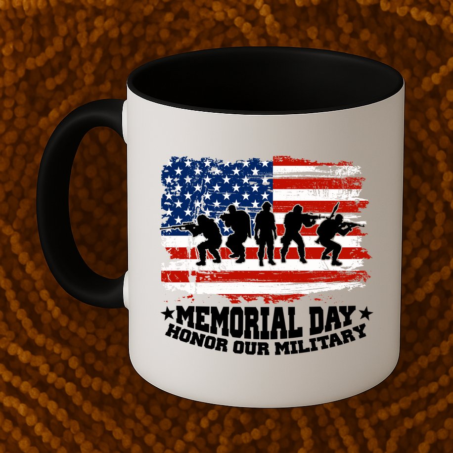 Honor Our Military  Memorial Day Mug