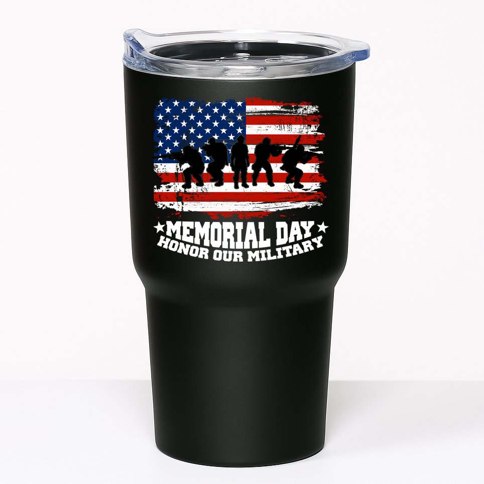 Honor Our Military  Memorial Day Tumbler