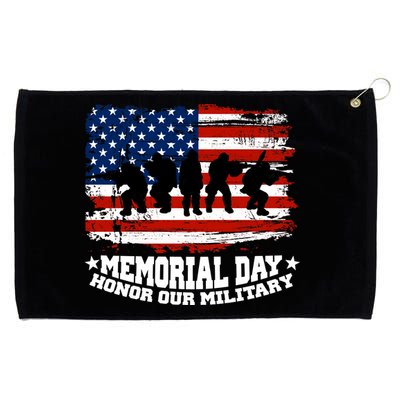 Honor Our Military  Memorial Day Grommeted Golf Towel