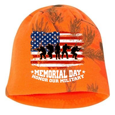 Honor Our Military  Memorial Day Kati - Camo Knit Beanie