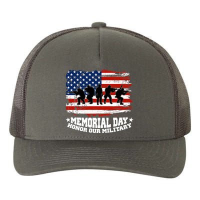 Honor Our Military  Memorial Day Yupoong Adult 5-Panel Trucker Hat