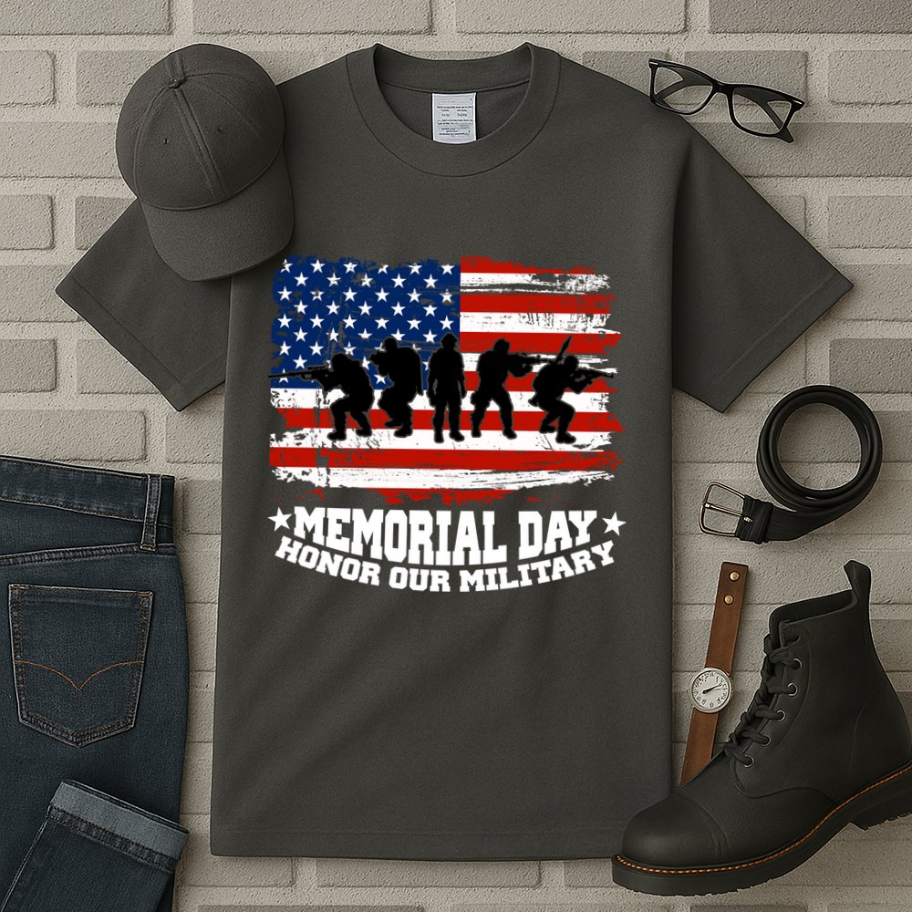 Honor Our Military  Memorial Day Tall T-Shirt