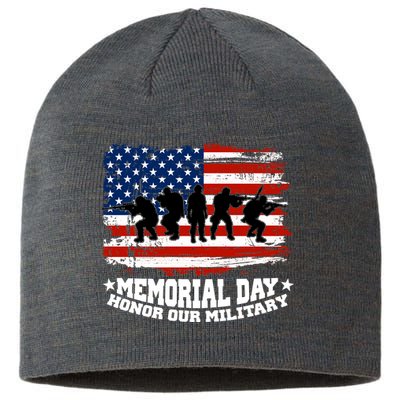 Honor Our Military  Memorial Day Sustainable Beanie