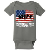 Honor Our Military  Memorial Day Baby Bodysuit