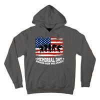 Honor Our Military  Memorial Day Tall Hoodie