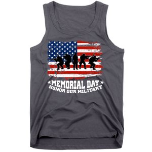 Honor Our Military  Memorial Day Tank Top