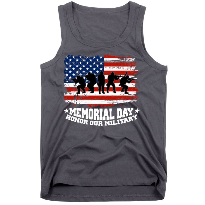 Honor Our Military  Memorial Day Tank Top