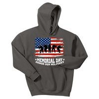 Honor Our Military  Memorial Day Kids Hoodie