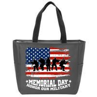 Honor Our Military  Memorial Day Zip Tote Bag