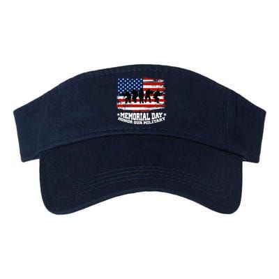 Honor Our Military  Memorial Day Valucap Bio-Washed Visor