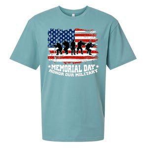 Honor Our Military  Memorial Day Sueded Cloud Jersey T-Shirt