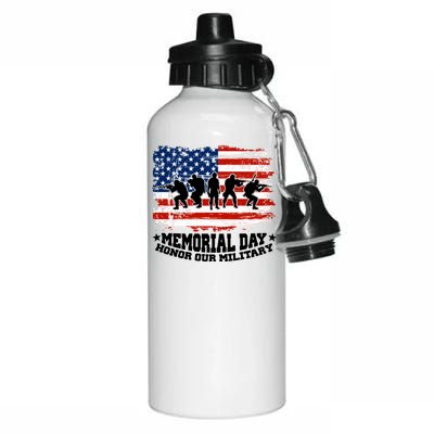 Honor Our Military  Memorial Day Aluminum Water Bottle