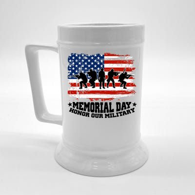 Honor Our Military  Memorial Day Beer Stein