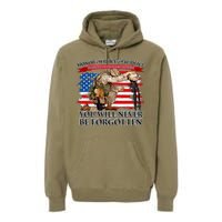 Honor Service Sacrifice You Will Never Be Forgotten Premium Hoodie