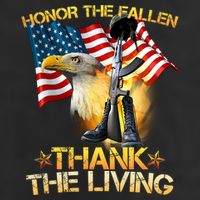 Honor The Fallen Thank The Living Trucker Hat