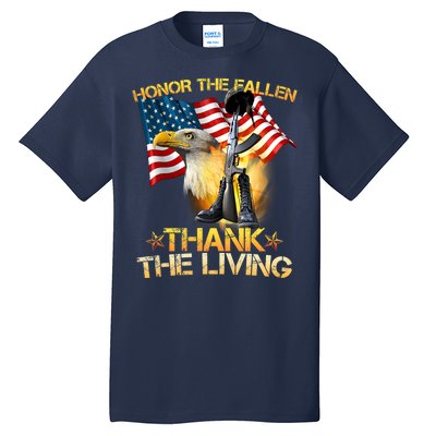 Honor The Fallen Thank The Living Tall T-Shirt