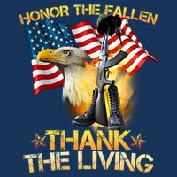 Honor The Fallen Thank The Living Flatbill Hat