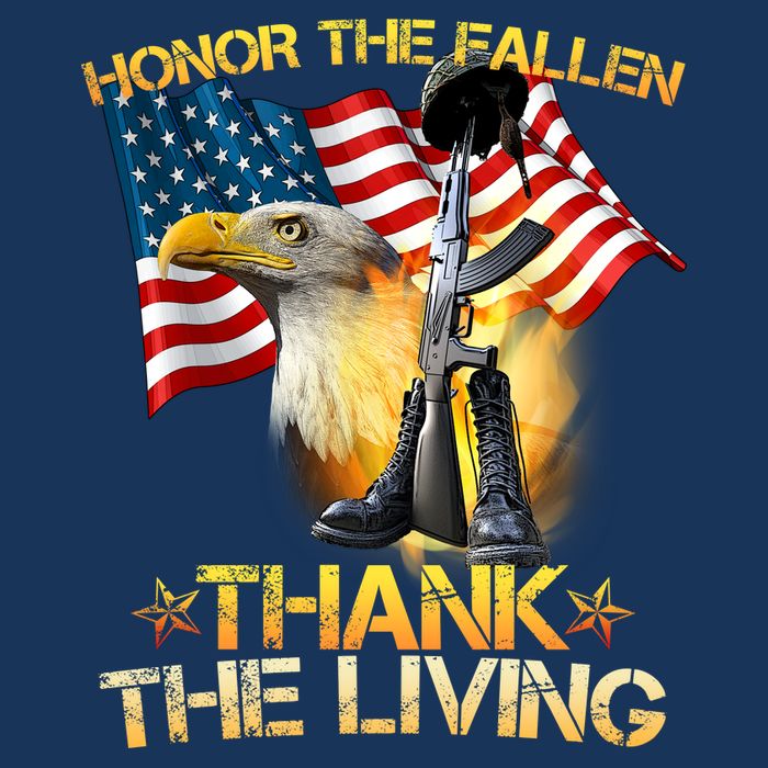 Honor The Fallen Thank The Living Flatbill Hat