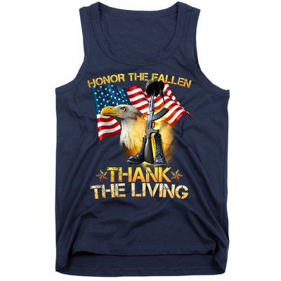 Honor The Fallen Thank The Living Tank Top