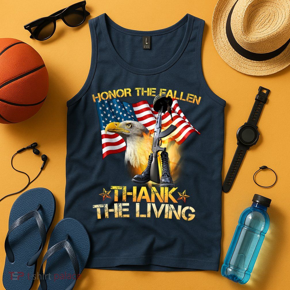 Honor The Fallen Thank The Living Tank Top