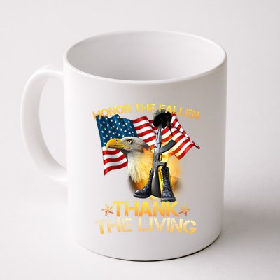 Honor The Fallen Thank The Living Coffee Mug