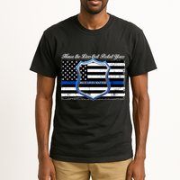Honor The Lives That Protect Yours Blue Lives Matter Tall T-Shirt