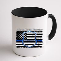 Honor The Lives That Protect Yours Blue Lives Matter Mug