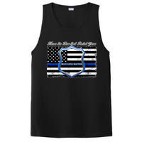 Honor The Lives That Protect Yours Blue Lives Matter PosiCharge Competitor Tank