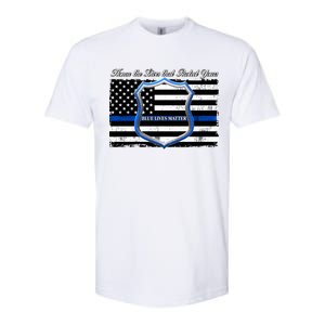 Honor The Lives That Protect Yours Blue Lives Matter Softstyle CVC T-Shirt