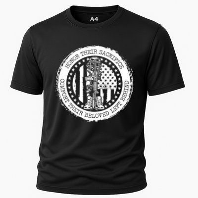 Honor Their Sacrifice Comfort Their Beloved Left Behind Performance Shirt