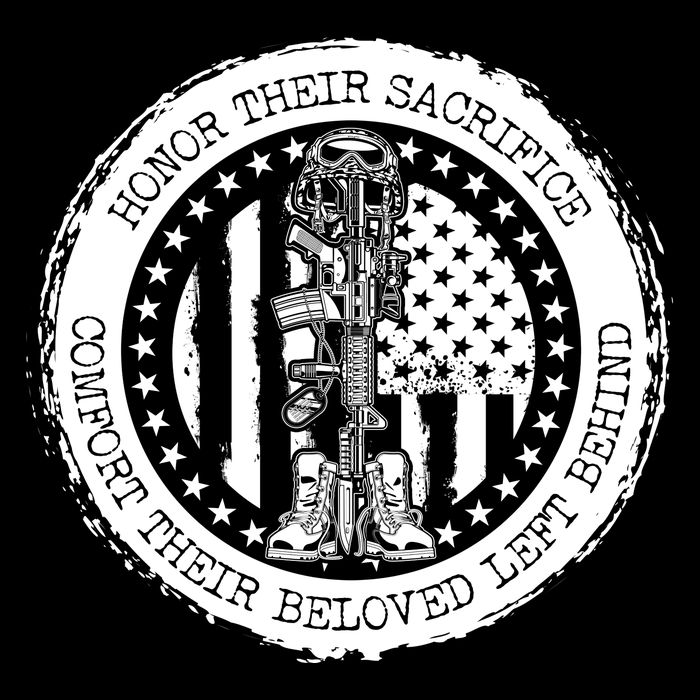Honor Their Sacrifice Comfort Their Beloved Left Behind Cooling Performance Crew T-Shirt