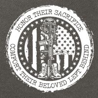 Honor Their Sacrifice Comfort Their Beloved Left Behind Cotton Canvas Backpack