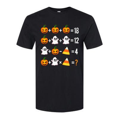 Halloween Order Of Operations Math Halloween Teacher Pumpkin Softstyle CVC T-Shirt