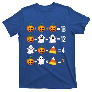 Halloween Order Of Operations Math Halloween Teacher Pumpkin T-Shirt