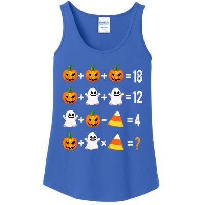 Halloween Order Of Operations Math Halloween Teacher Pumpkin Ladies Essential Tank